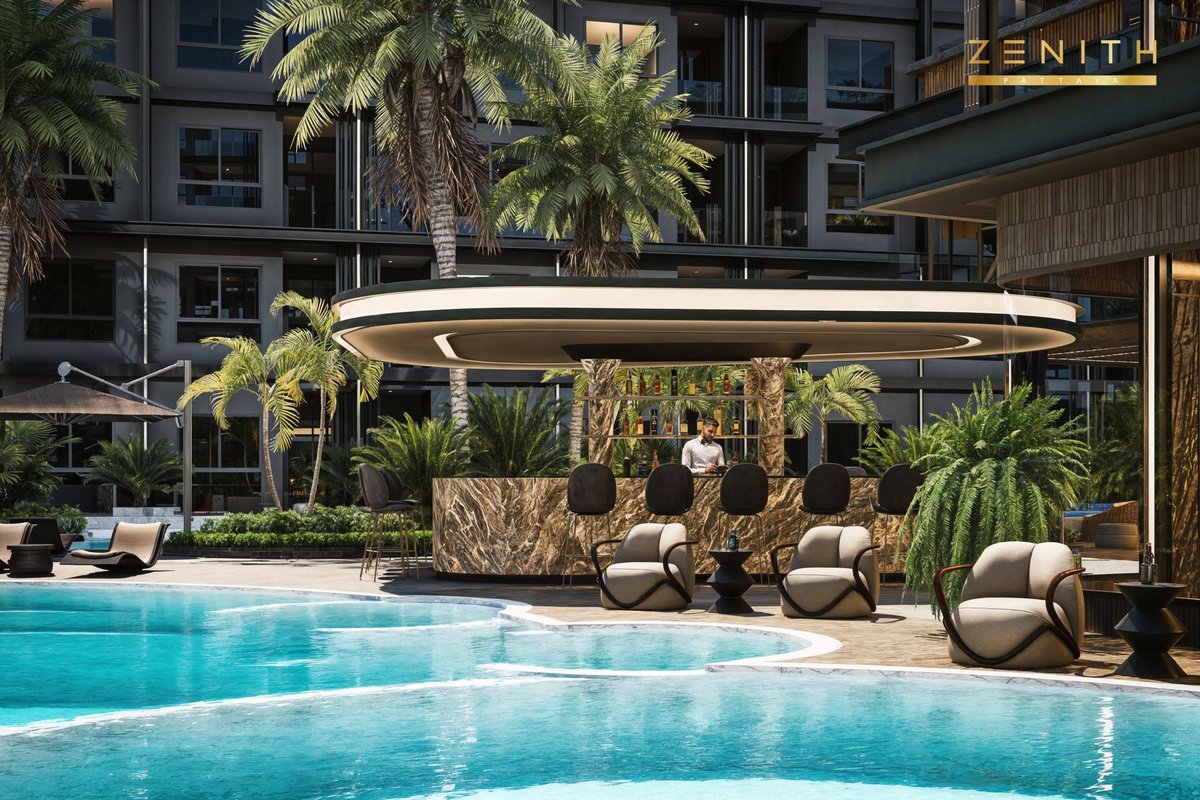 Zenith Pattaya — бар у бассейна